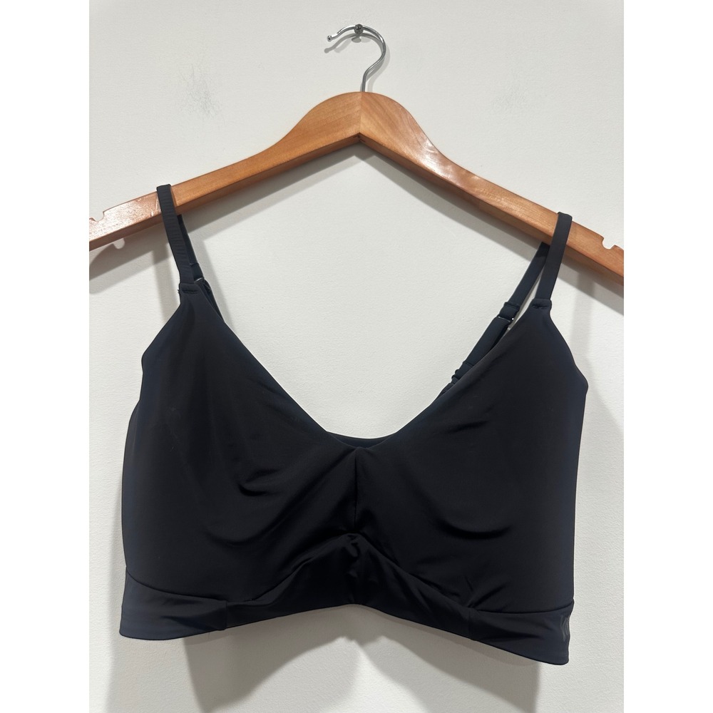 Yitty Nearly Naked Shaping Bralette Black V-Neck Adjustable Straps Size L